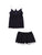 lace trim cami and short set